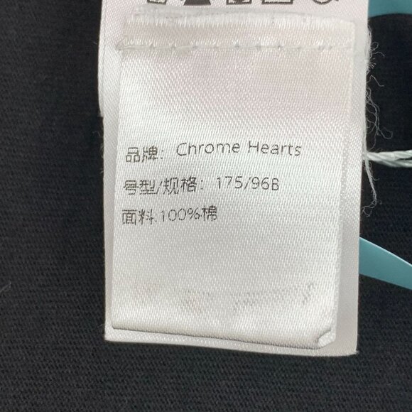 Chrome Hearts Black Graphic Cotton Long-Sleeve Sweatshirt With Pocket M - Picture 3 of 8